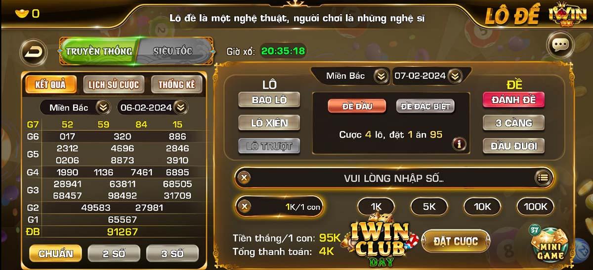 So sánh số lượng người tham gia game Lô đề iWin Club với Hit Club